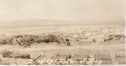 Note Tent Frames In Foreground